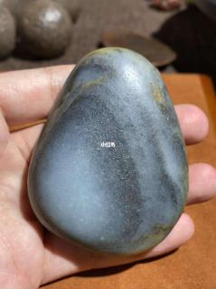 和田玉青花手把件
